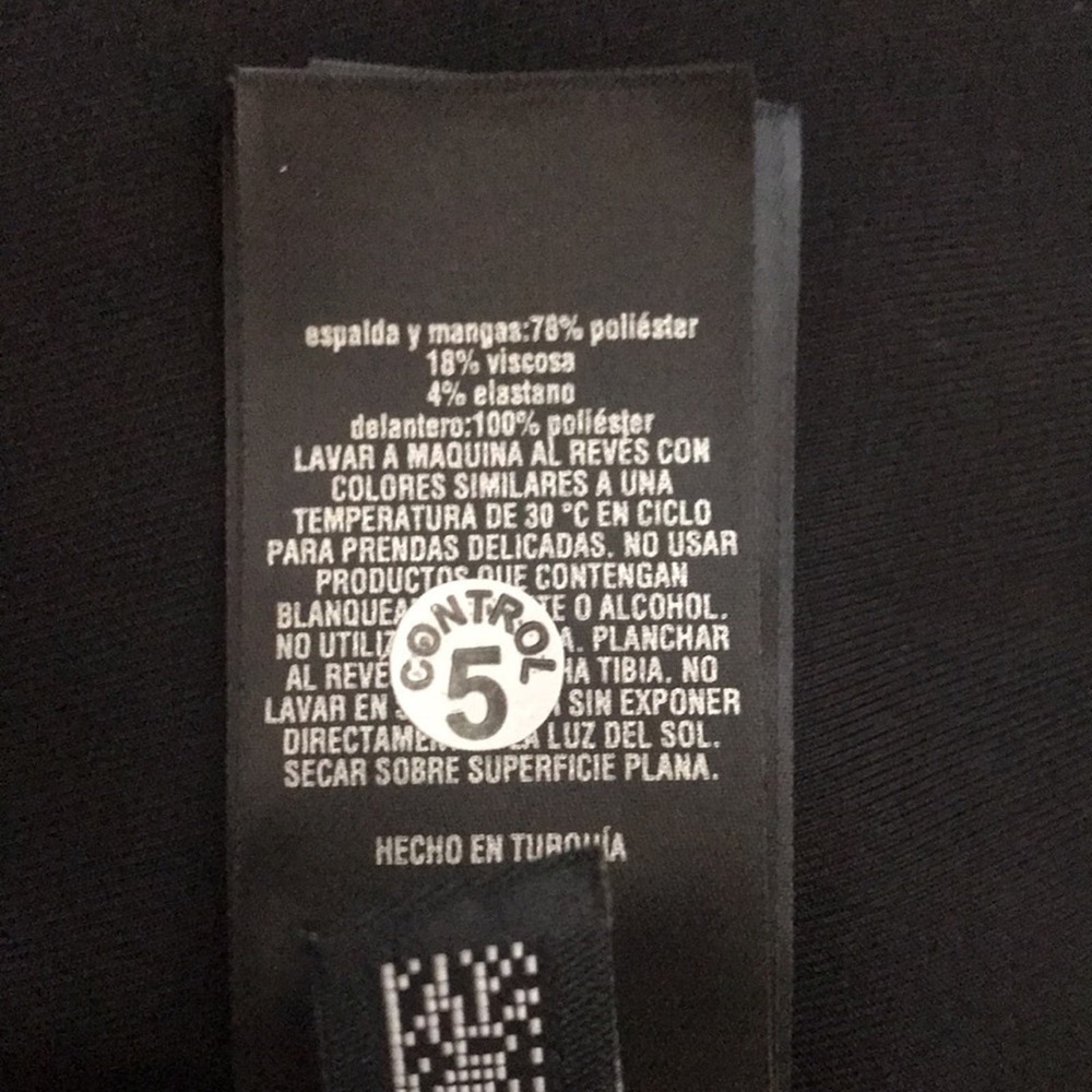 Ted Baker Black Tall Fit light weight Full Zip and Snap Bomber jacket size 4 - Picture 7 of 12